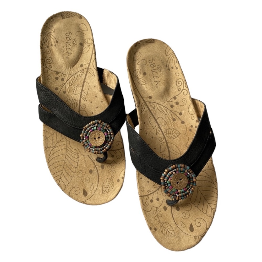 Sbicca Women’s Black Sandals #10M‎